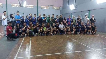 Menwa Batalyon VII/Suryakancana Menggelar Badminton Competition 2023