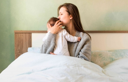 Minyak Telon Habbie Bantu Atasi Insomnia pada Ibu Bayi