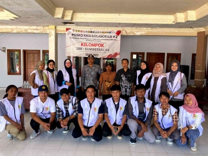 KKN 188: Tuntas Tugas Mahasiswa KKN Kolaboratif Kelompok 188 di Desa Sumbersalak