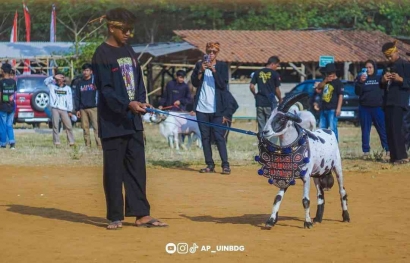 Kontes Domba Geulis Meriahkan Roadshow Desa Wisata Kabupaten Bandung