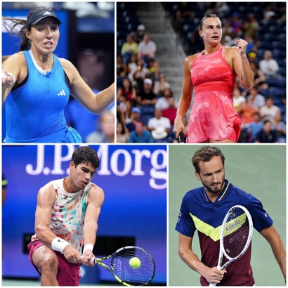 US Open 2023 (5): Wawrinka Melaju, Murray dan Monfils Terhenti