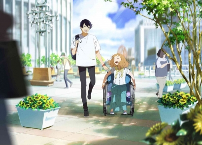 Sinopsis Film Anime Josee The Tiger and The Fish, Kisah Pengasuh dengan Gadis Disabilitas