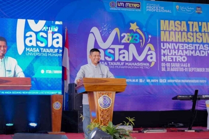 Tutup Acara Mastama 2023, Rektor UM Metro: Awal Pendidikan dan Pengembangan Diri Dimulai