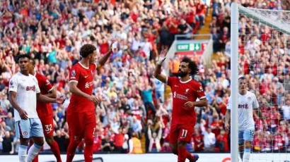 Liverpool Dominasi Pertandingan: Kemenangan Telak 3-0 atas Aston Villa dalam Liga Primer 2023/2024