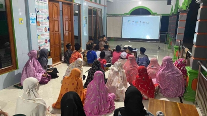 KKN Unisa Menggunakan Metode Pembelajaran Video dan Games untuk Anak Anak TPQ Nur Salam