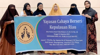 Pembentukan Yayasan Cahaya Berseri Kepulauan Riau sebagai Wujud Peduli Pendidikan & Kesehatan