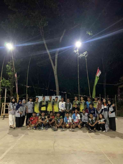 Tournament Volley "Hayam Cup" Bersama Mahasiswa KKN UPI Bandung
