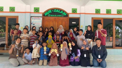 "Lomba Keagamaan Ceria" bersama Anak-Anak TPQ Masjid Nur-Salam
