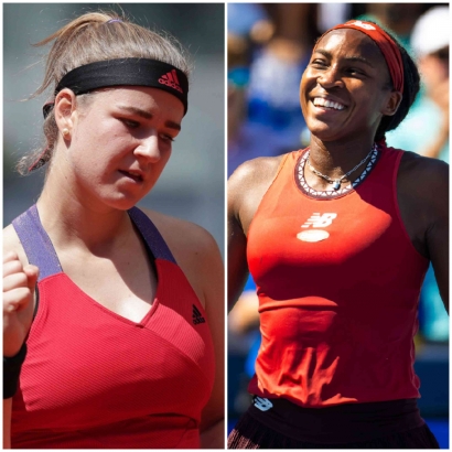 US Open 2023 (10): Duel Dua Finalis French Open - Gauff vs Muchova - di SF
