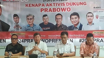 Melacak Alasan Aktivis Mendukung Prabowo