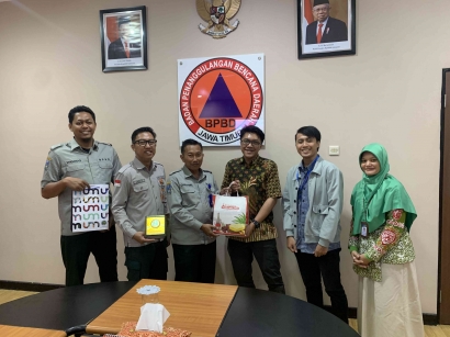 Langkah Sukseskan SDGS! Tim Pengabdian UM Lakukan Observasi Semeru di BPBD Jawa Timur