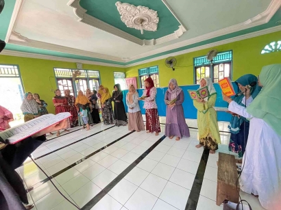 Kegiatan Rutinan Maulid Berjanji Dusun Santren