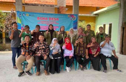 Penerimaan Mahasiswa Bina Desa UPN "Veteran" Jawa Timur di Desa Pasi Lamongan