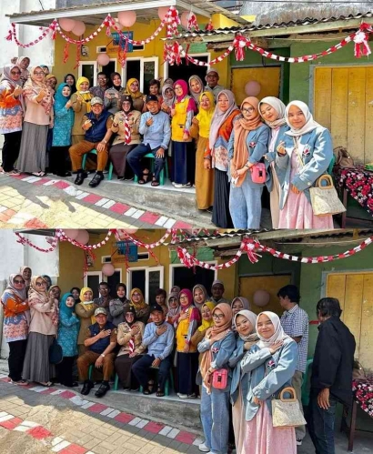 Mahasiswa KKN UPI Turut Serta Dalam Peresmian Posyandu Mawar di Kelurahan Warudoyong