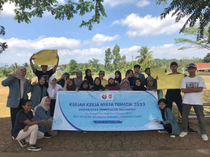 Outing Class Youth for SDGs with KKN Tematik UPI 2023 Desa Saguling