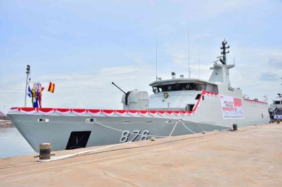 Diresmikan Kasal, KRI Tuna-876 Siap Perbarui Alutsista TNI AL