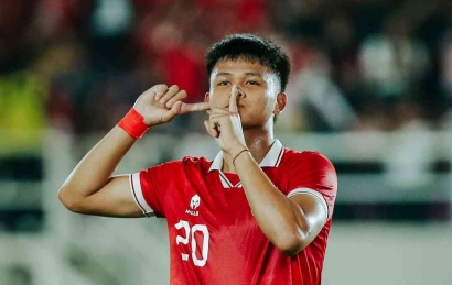 Timnas Indonesia U23 Bantai Taiwan 9-0, Selebrasi Hokky Caraka Dikritik Keras