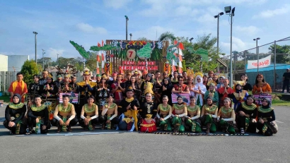 SMP-SMA Prima YPPSB Meriahkan Parade Warisan Nusantara 2023