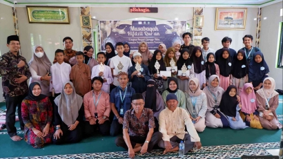 Ingin Tingkatkan Semangat Menghafal Al-Qur'an, Mahasiswa KKN PPM Unand Gelar Lomba Tahfiz