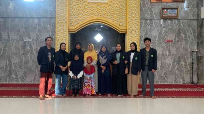 Kunjungan TPA oleh Mahasiswa KKN UNISA Yogyakarta di Padukuhan Daratan II