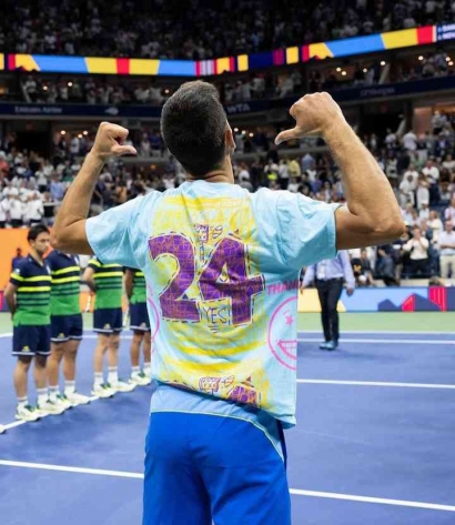 Taklukkan Medvedev di Partai Final US Open 2023, Djokovic Sukses Menyamakan Rekor Margaret Court