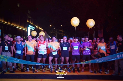 Tangsel Marathon Mengelilingi Beberapa Lokasi di Tangerang