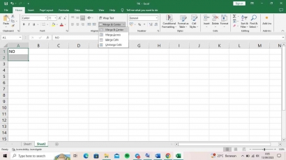 Refleksi Shortcut Word, Membuat Daftar Nilai di Excel, Rumus Excel, Merge & Cells dan Penggabungan Word dan Excel Melalui Jendela Mailings