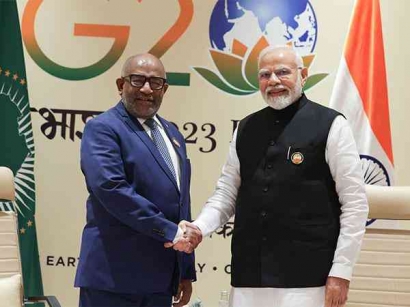 India Kini Menjadi Negara Adidaya Global Kata Ketua Uni Afrika