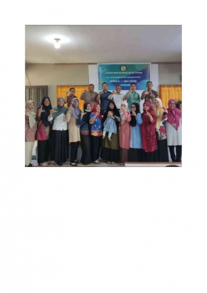 Komunitas MGMP  Matematika Kabupaten sebagai Influencer Guru Sadar Tingkatkan Literasi dan Numerasi Siswa