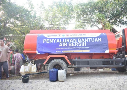 Amanah Takaful, AHR, dan BPDB Pandeglang Alirkan Bantuan Air Bersih ke Desa Pasir Lancar