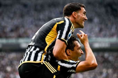 Juventus Kalahkan Lazio 3-1 Lewat Kombinasi Gol Dusan Vlahovic - Federico Chiesa