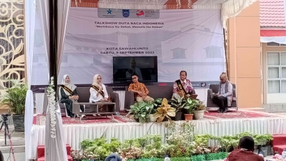 Kepala UPT Perpustakaan Proklamator Bung Hatta Hadiri Talkshow Duta Baca Indonesia di Sawahlunto