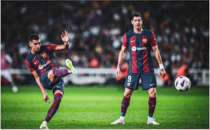 Gol Free Kick Pertama Barca Sejak Kepergian Messi