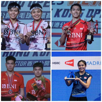 Bombastis! Intip Peringkat Race to Paris 2024 Setelah Indonesia Juara Umum di Hongkong Open 2023: Jojo Melonjak Tajam!