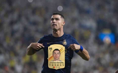 Anjloknya Rating Cristiano Ronaldo pada Game EA Sports FC 24