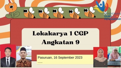 Lokakarya 1 CGP Angkatan 9 Kabupaten Pasuruan
