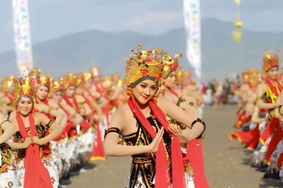 Majestic Banyuwangi Festival Menggelar Acara Tahunan "Gandrung Sewu" yang Disambut Meriah Masyarakat