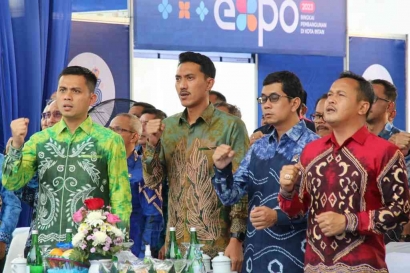Kalapas Narkotika Karang Intan Hadiri Banjar Expo 2023