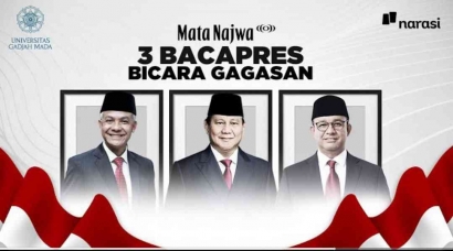 Bacapres Anies, Prabowo, dan Ganjar Disuruh Ngaca dan Refleksi di Mata Najwa
