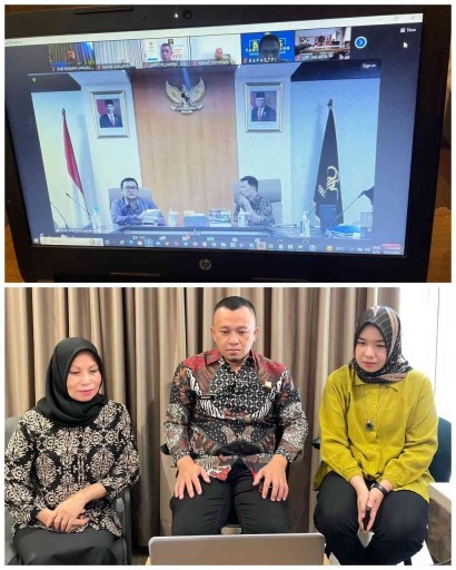 LPKA Gorontalo Ikuti Bimtek Implementasi Aplikasi Srikandi Secara Virtual