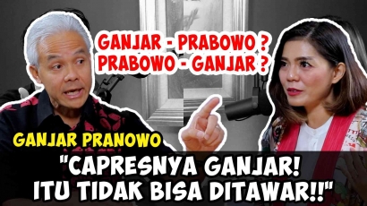 Duet Ganjar-Prabowo, Ganjar Pranowo Buka Suara "Sangat Mungkin Terjadi, Tapi Capresnya Pasti Ganjar!"