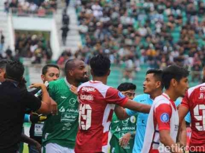 Meski Sempat Diwarnai Insiden, Hasil Imbang Akhiri Pertandingan PSS Sleman Vs Madura United