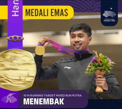 Fantastis! Muhammad Sejahtera Kembali Raih Emas Kedua Indonesia di Asian Games 2022 (26/9)