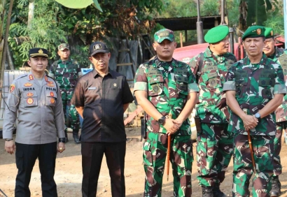 Kunjungan Pangdam II/SWJ Mayjen TNI Yanuar Adil ke Kota Lubuk Linggau