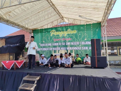 Berbagi Kebersamaan pada Milad ke-59 SMP Negeri 1 Bojong Tegal
