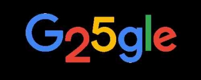 Google Doddle Hari Ini: Rayakan Ulang Tahun Google Ke 25 Tahun