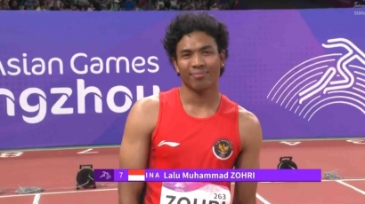 Zohri Finis Keenam di Final Lari 100m, Indonesia Dua Hari Tanpa Medali Asian Games dan Disalip Malaysia