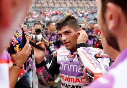 MotoGP: Jorge Martin Menang di GP Jepang Setengah Balapan