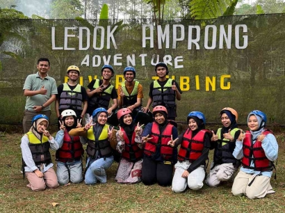River Tubing Ledok Amprong, Pilihan Paling Cocok Memacu Adrenalin