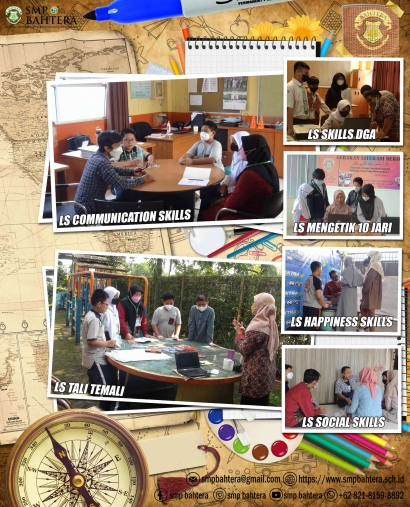 Wow! Lifeskill Mengetik 10 Jari diajarkan di SMP Bahtera Bandung